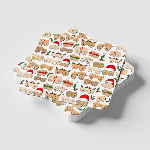 Xmas Busts Coaster